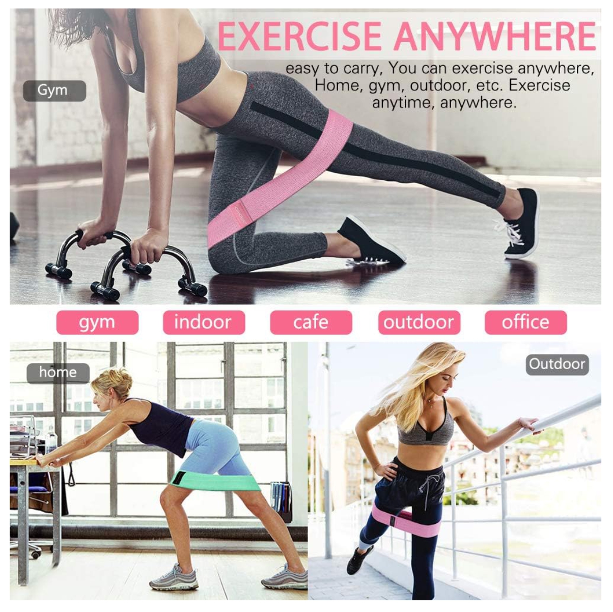 Bandas Elasticas De Tela Setx3 Unidades